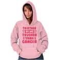 thumbnail image 5 of Together Tougher Than Breast Cancer Hoodie Sweatshirt Women Brisco Brands X, 5 of 6