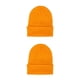 thumbnail image 4 of Gorros de punto Sonducket Beanie Hat Skullcap Color amarillo jengibre 2piezas, 4 of 6