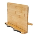 thumbnail image 2 of Book Stand,Bamboo Reading Stand Electronics Book Supplies Adjustable Tablet Holder Industry-Leading Standards, 2 of 7
