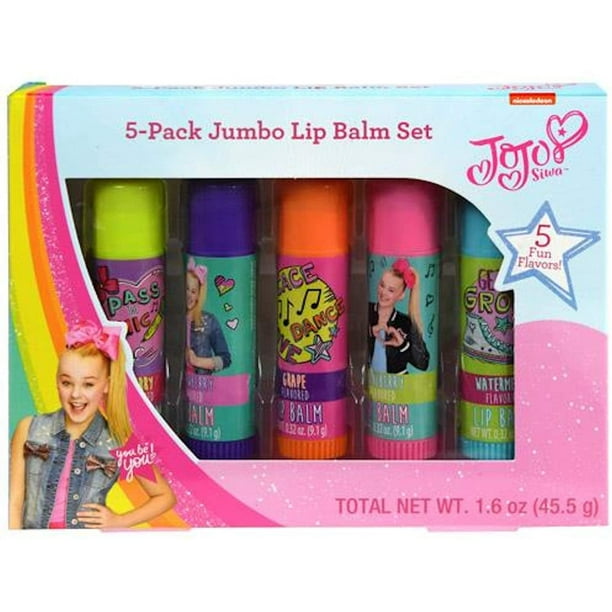 JoJo Siwa 5 Jumbo Lip Balm Set