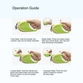 thumbnail image 4 of Retractable Dog Leash, Portable Pet Walking Leash with Anti Slip Handle, Durable ABS Automatic Telescopic Tractor Dog Tape for Small and Medium Sized Dogs, One Handed Brake, 4 of 8