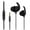 Black_3.5mm, variant on Hmusic USB C Wired Earphones, Noise Isolating In-Ear Earbuds w/ Mic Music Control, Soft Comfort for Casual Listening, Side Sleep (Black)