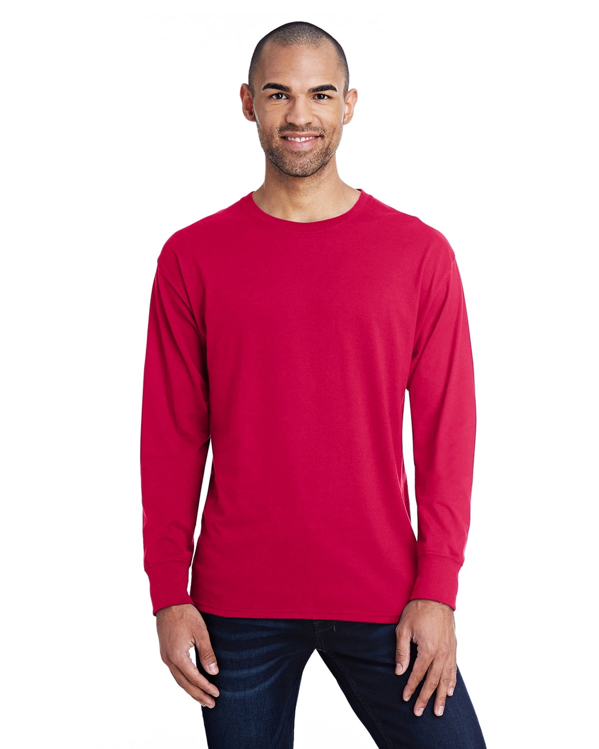 Hanes Men's 4.5 oz., 60/40 Ringspun 