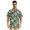 Football Star Green Flow, variant on Men's Casual Button Down Shirts Short Sleeve Summer Hawaiian Beach Shirt, Fantasy Space Galaxy