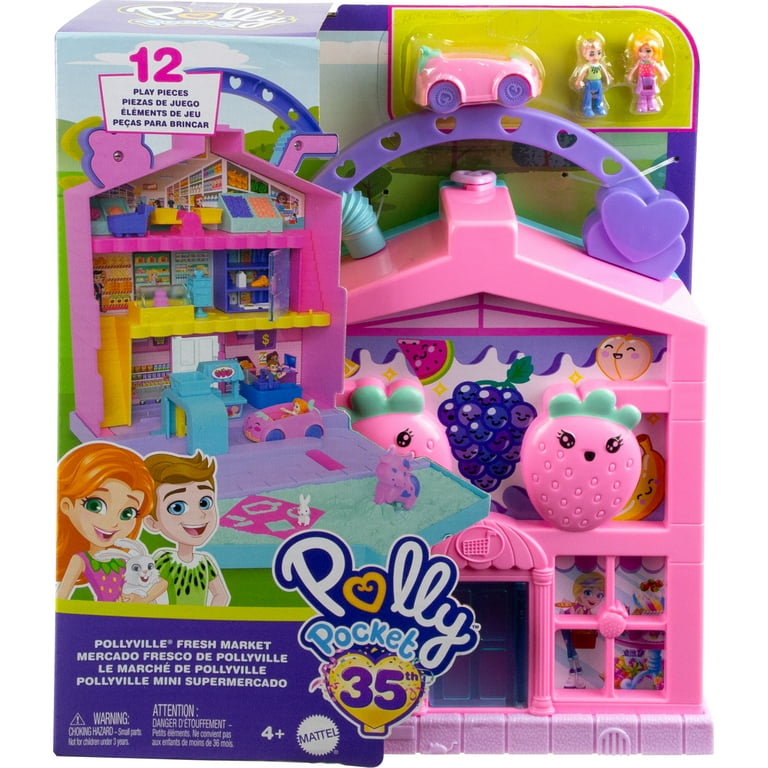 Mattel Polly Pocket Pocket World Sweet Treat Compact Playset, 1 ct - Fry's  Food Stores