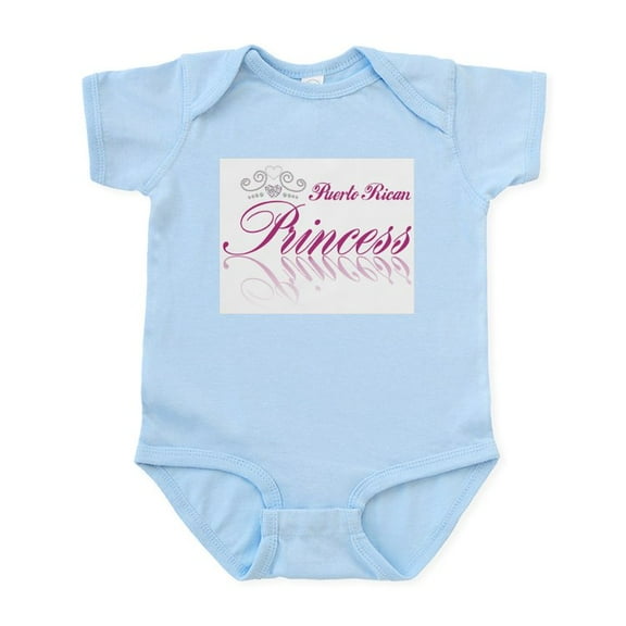 CafePress - Puerto Rican Princess Infant Bodysuit - Baby Light Bodysuit, Size Newborn - 24 Months