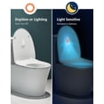 thumbnail image 4 of Motion Sensor LED Toilet Night Light, RGB Color Changing Rechargeable Toilet Light, Indoor Bathroom Night Light with Motion Activated for Bathroom Decor, 4 of 6