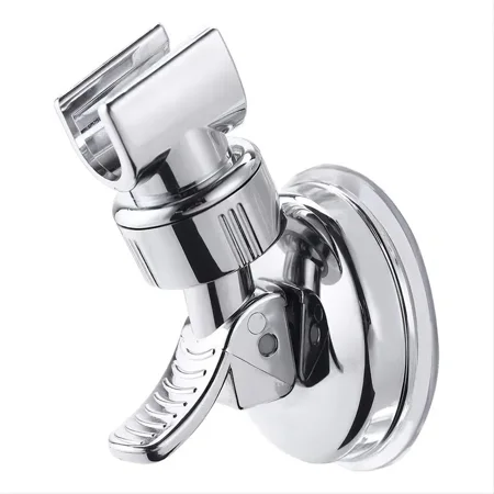 

1pc Shower Bracket Base With Strong Suction Cup Wall-mounted Holder For Fixing Shower Head