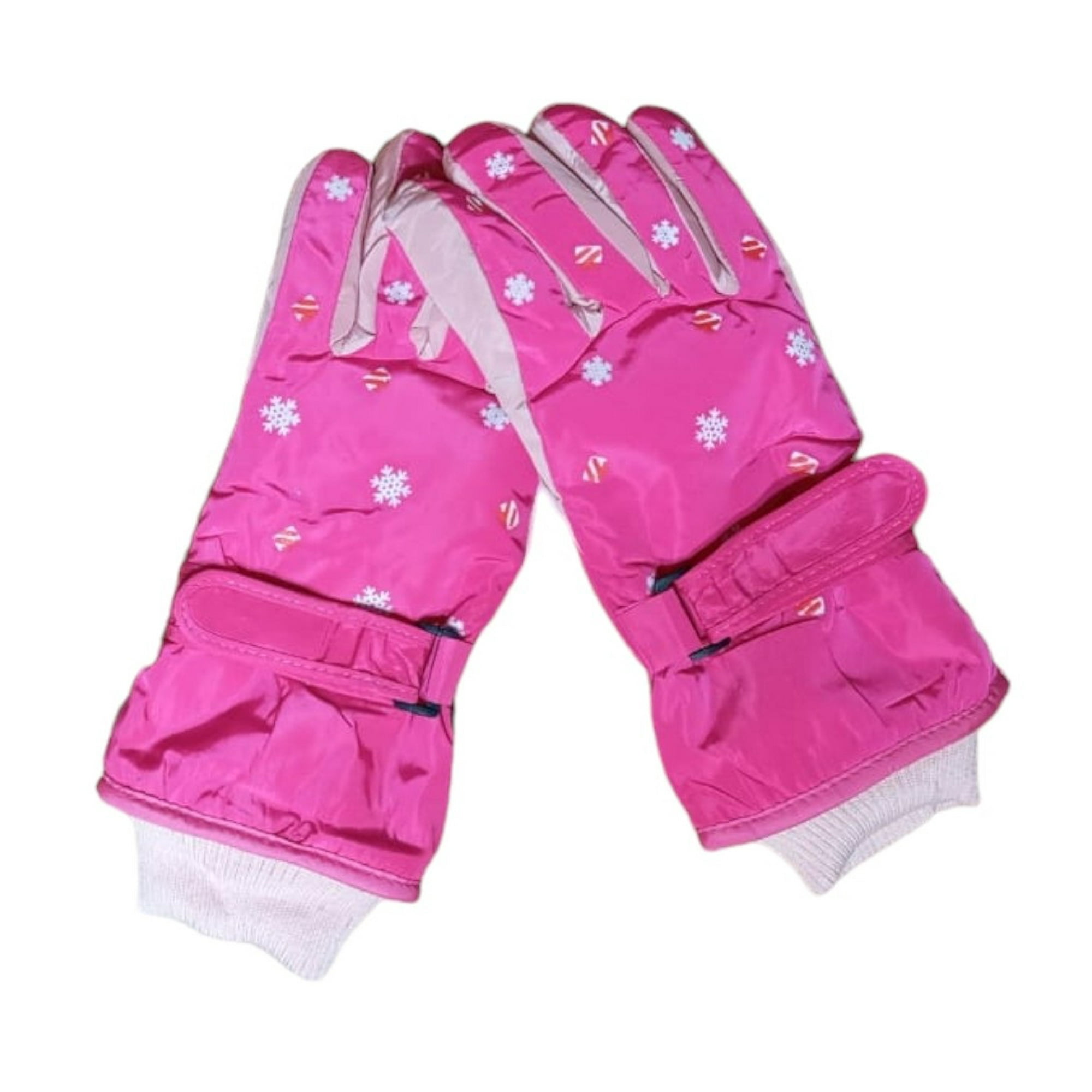 Guantes Para Nieve Térmicos, Invierno Para Mujer, Talla M Fucsia