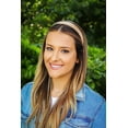 thumbnail image 3 of Motique Accessories 1 inch Vegan Leather Headband for Women and Girls (Tan), 3 of 6