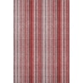 thumbnail image 2 of Addison Rugs Mayfield Washable Transitional Stripes Red Rectangle Rug, 8' x 10', 2 of 6