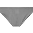 thumbnail image 3 of TANBOM Men's Bulge Enhancing Briefs Bamboo Viscose Underwear Gray M 1-Pack, 3 of 6