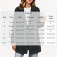 thumbnail image 5 of Kukoosong Women's Lapel Collar Sherpa Trench Coat, Mid Length Single Button Fuzzy Fleece Jacket with Pockets, Fall Winter Casual Outerwear Coat Daily Outfits, 5 of 5