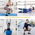 thumbnail image 3 of Skin-Friendly Resistance Fitness Exercise Loop Bands - Included - Ideal for Home,Yoga, Training, 3 of 5