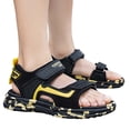 thumbnail image 3 of NOKIO Boys' Sport Sandals Boys' Sporty Sandals Girls' Comfort Sandals Children Shoes Comfortable Soft Sole Lightweight Boys Snd Girls Casual Shoes Fashion Sandals Student Beach Shoes, 3 of 8