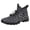 Grey, variant on NOKIO Men's Hiking Shoes Hight Toe Knit Sneakers Comfortable Non-S๐
ip ๐ซa๐ผe Up Athlet๐c Shoes Outdoor Activities Sports Shoes for Trailing Tre๐๐ing Camping Climbing Mens B๐๐๐ก๐