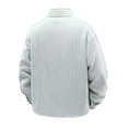 thumbnail image 5 of Mens Casual Striped Long Sleeve Shirt Button Down Pinstripe Dress Shirts for Men Collared office Work Business with Pocket Green, 5 of 5