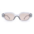 thumbnail image 5 of Retro Vintage Style Hipster Beveled Plastic Geometric Cat Eye Sunglasses Slate - Light Beige, 5 of 8