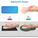 thumbnail image 2 of Mouse Pad, Mouse Wrist Rest Pad, Ergonomic Design Memory Foam Mouse Mat Wrist Rest, Non-Slip Rubber Base Mouse Pad Wrist Rest Support for Computer/Lap, 2 of 4