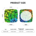 thumbnail image 5 of Rocae Rainbow Butterflies for Square Cushion Cover,16.9" x 16.9" Couch Cover, Machine Washable-Six Piece, 5 of 7
