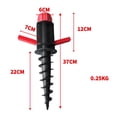 thumbnail image 2 of Support de Rangement en Spirale pour Parasol de Plage, Ancre de Sable, Camping Extérieur, Pelouse, Jardin, 2 of 6