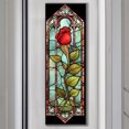 thumbnail image 1 of Cuadros Decorativos Pintura de diamante 5D DIY Taladro redondo completo Vidrieras Rosa Arte para el hogar Artesanía Wdftyju embutido en tela, 1 of 8
