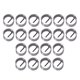 thumbnail image 1 of Funda de rosca, inserto de rosca de alambre de 20 piezas Tuerca de alambre en espiral Inserto de rosca de alambre El mejor de su clase VoborMX herramienta, 1 of 8