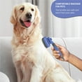 thumbnail image 2 of SCRUBIT-PETS Self Cleaning Slicker Brush – Cat & Dog Grooming Brush for shedding hair - One-click Cleaning with retractable Bristles - Hair remover for Large and Small Pets., 2 of 6