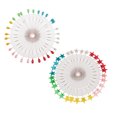 thumbnail image 1 of Pernos de Costura Sunnimix 30pcs para Bufanda Hijab Accesorio de Artesanías Multicolor, 1 of 8