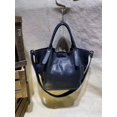 thumbnail image 1 of Bolso pequeño de cuero genuino natural de lujo a la moda para mujer, bolso de fin de semana para exteriores, Cuero vacuno real suave, bandolera de hombro para mujer, 1 of 5