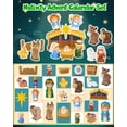 thumbnail image 4 of Calendario de Adviento COOLTUNE Nativity 2024 con 25 piezas, juego para niños de 1 a 5 años o más, 4 of 7