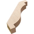 thumbnail image 6 of Ekena Millwork 3"W x 18"D x 18"H Copenhagen Rough Cedar Woodgrain TimberThane Knee Brace, Primed, 6 of 6