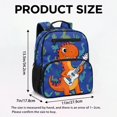 thumbnail image 7 of Jeiento Cute Dinosaur 13.5 Inch Kids Toddler Bookbag, Preschool Backpack with Dual Carry Options, Multi-Compartment School Bag for Boys Girls Daycare Travel, 7 of 7