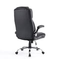 thumbnail image 5 of GENESIS Stylish Comfortable Office Desk Chair, Customer Rolling Seat, Butterfly mechanism Adjustable Height Perfect for Office, Conference Room, Reception, Waiting Area, Black, 5 of 7