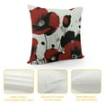 thumbnail image 4 of PHYHOO Flower Decorative Throw Pillow Covers  Outdoor Floral Pillow Cases Square Linen Pillowcase Cushion Covers with Hidden Zipper for Sofa Home Couch Patio Living Room Decor, 4 of 5