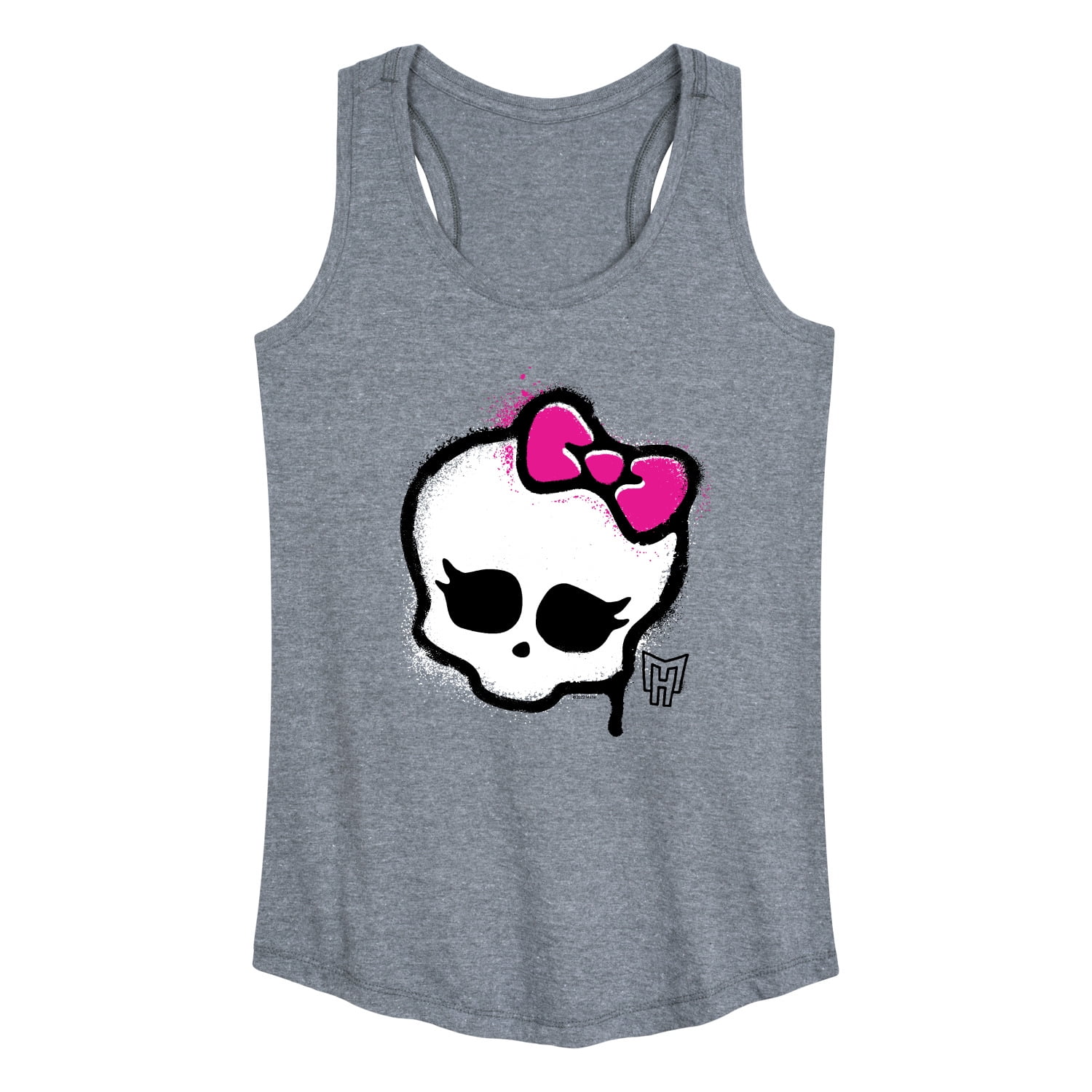 Monster High - Skull Graffiti Logo - Women's Racerback Tank