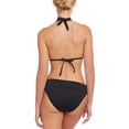 thumbnail image 4 of LASCANA Women's Fold Over Classic Bikini Swimsuit Bottom Ruching, 4 of 6