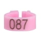 thumbnail image 5 of Anillos Para Patas 100PCS/Bolsa 8MM 001-100 Letra De Plástico Numerada, 5 of 8