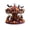 A, variant on Halloween Acrylic Carousel Tabletop Decor, Purple and Orange Spooky Carnival Figurine, Cute Desktop Ornament for Home, Office, and Holiday Party Decorations