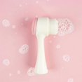thumbnail image 2 of Buff and Cleanse Brush, Double-Sided Facial Exfoliating Brush, Soft Silicone Bristles Exfoliate and Cleanse, 2 of 4