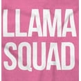 thumbnail image 2 of Llama Squad Save The Drama Alpaca BFF Women's Plus Size Graphic Tee Brisco Brands 3X, 2 of 5