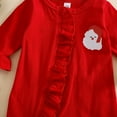 thumbnail image 5 of FYDUU Baby Girl Clothes Christmas Jumpsuit Soft One-Piec Outfit Onesie Romper Jumpsuit With Snap Closure Comfortable Clothes 9-12 Months, 5 of 8