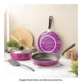 thumbnail image 3 of Batería de Cocina Ekco Trends Photopaint Aluminio con Antiadherente 5 Piezas – Rosa, 3 of 4