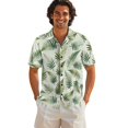 thumbnail image 3 of KUIFORTI Hawaii Matching Couple Outfits Tropical Palm Leaf Women's Casual Dresses & Men's Hawaiian Shirt for Summer Vacation Trip Lightweight with Soft Fabric Quick-dry, 3 of 7