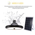 thumbnail image 3 of POINTERTECK Solar Lights Motion Sensor Solar Pendant Light with Adjustable Multi-position Panel Waterproof Solar lamp with Remote Control  for Garage Deck Fence Patio, 3 of 9