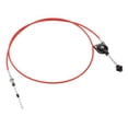 thumbnail image 3 of Excavator Throttle Cable, Easy Operation PU Tube Throttle Control Cable  For Diesel Truck, 3 of 8