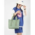 thumbnail image 2 of CoCopeaunt Small Tote Bag Casual Canvas Handbag Women Fashion Shopping School Shoulder Bag, 2 of 6