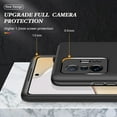 thumbnail image 5 of Case for Xiaomi 11T/11T Pro, Dual Layer Hard Military Phone Case with 360 Degree Ring Stand Silicone Bumper (Camera Protection) Magnetic Car Holder Protective Phone Cover Protector - Black, 5 of 8