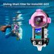 thumbnail image 2 of Dive Filter for X3 Waterproof Case, Red+Pink+ Filters, 2 of 5