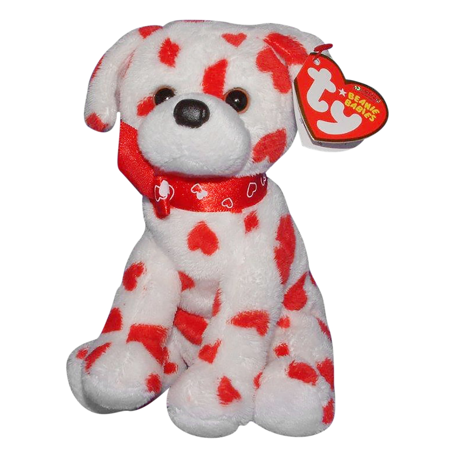 Ty Beanie Baby Lovely the Dog Stuffed Animal MWMT's